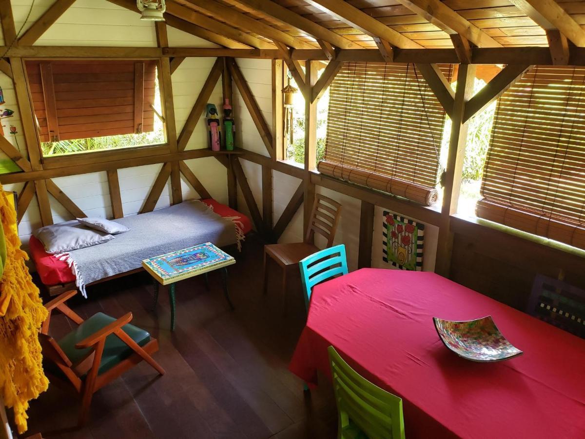 Les Bananes Vertes Ecolodges Saint-Claude Zewnętrze zdjęcie