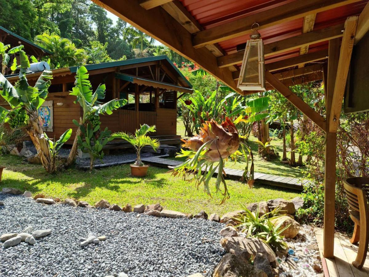 Les Bananes Vertes Ecolodges Saint-Claude Zewnętrze zdjęcie