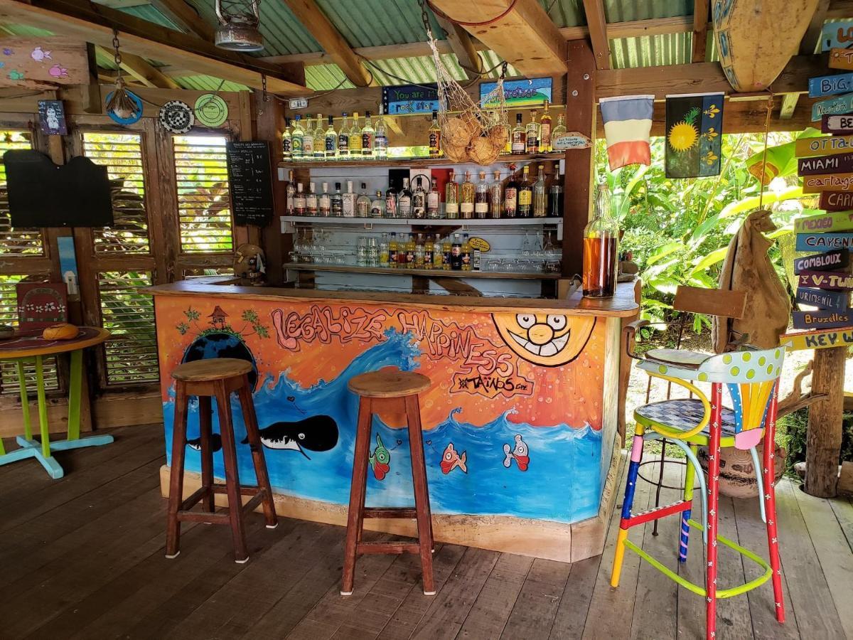 Les Bananes Vertes Ecolodges Saint-Claude Zewnętrze zdjęcie
