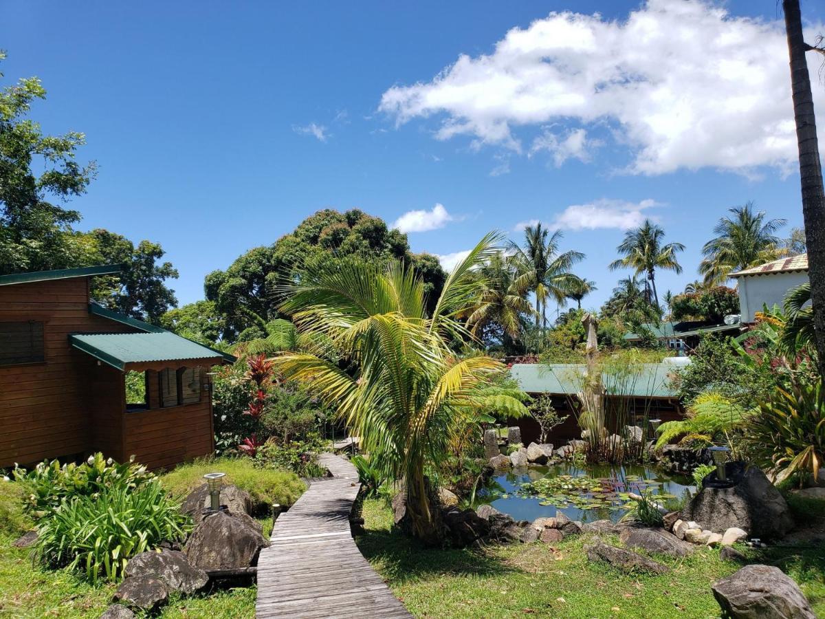 Les Bananes Vertes Ecolodges Saint-Claude Zewnętrze zdjęcie
