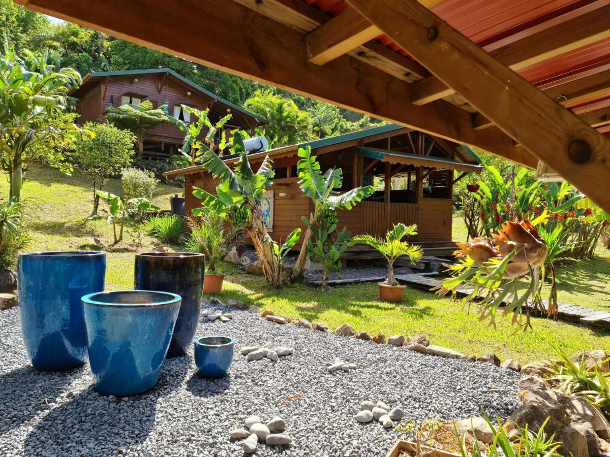 Les Bananes Vertes Ecolodges Saint-Claude Zewnętrze zdjęcie