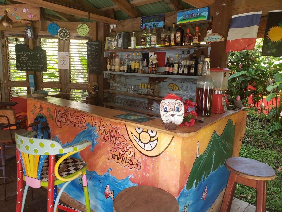 Les Bananes Vertes Ecolodges Saint-Claude Zewnętrze zdjęcie